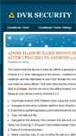 Mobile Screenshot of dvr-security.net
