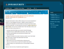 Tablet Screenshot of dvr-security.net